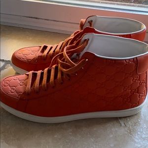 Authentic Gucci High Top Sneaker